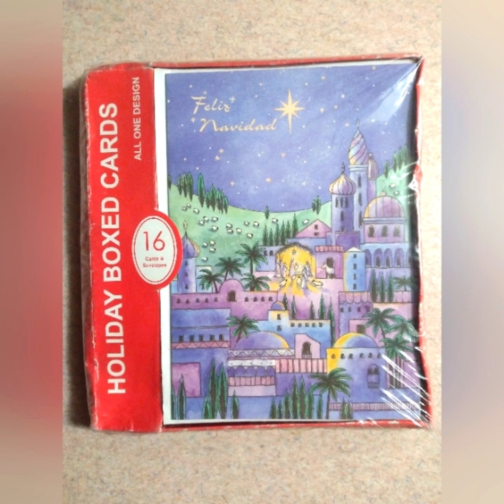 Holiday boxed cards